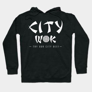 City Wok (White) Hoodie